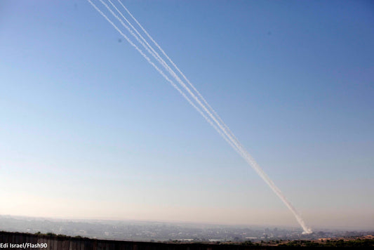 Over 250 rockets launched toward israel