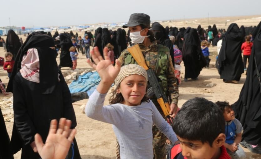 Kurdish Operation in ISIS Camp, 125 Arrests