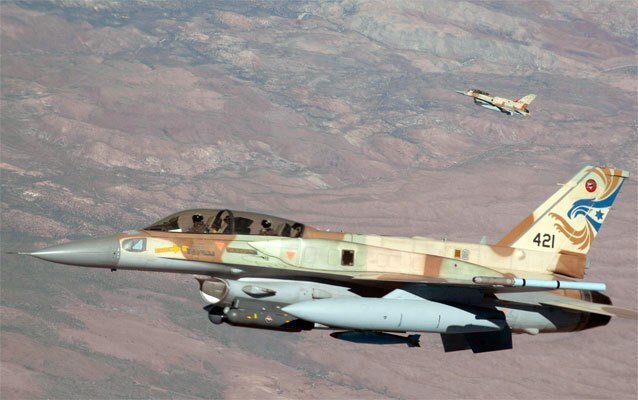 Israeli Jets Hammer Eastern Syria