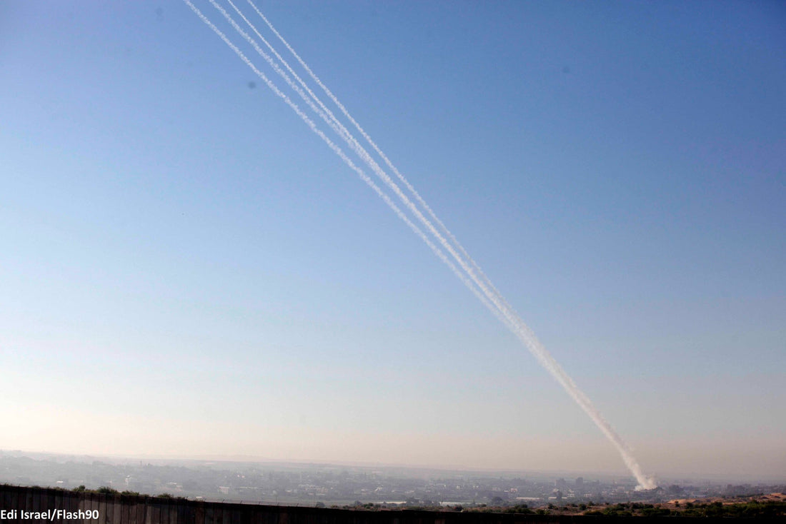 Over 250 rockets launched toward israel