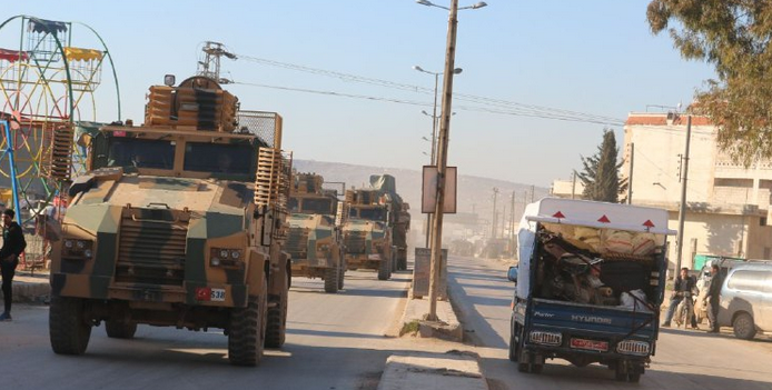 TURKISH ARMY CROSSES SYRIAN BORDER INTO IDLIB, ENGAGES WITH PRO-REGIME FORCES