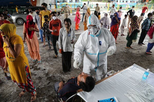 India Suffers Amidst Single-Day COVID Record