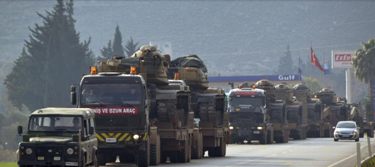 TURKEY MOBILIZES AS ERDOGAN THREATENS IDLIB COUNTER-OFFENSIVE
