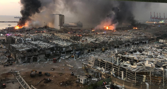 Massive Blast at Beirut Port, Thousands Killed or Wounded